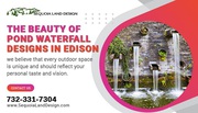The Beauty of Pond Waterfall Designs in Edison